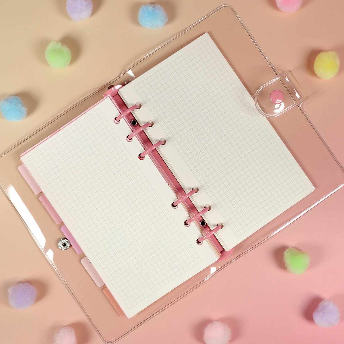 Dessert Bunny planner med plastpärm