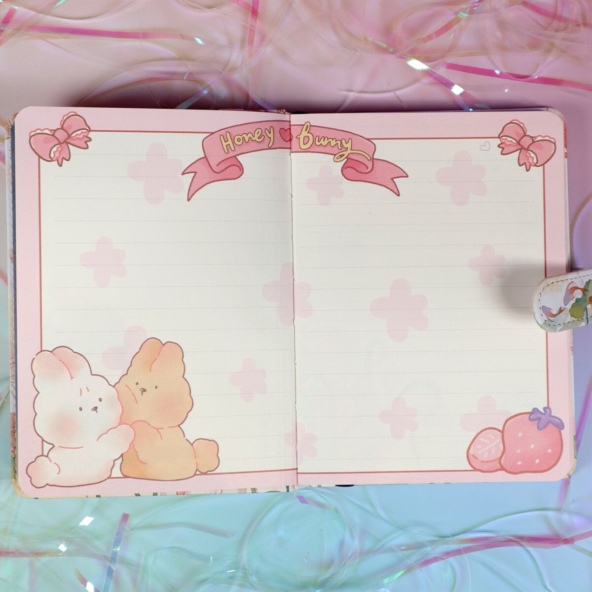 Koi Girl planner med hård pärm