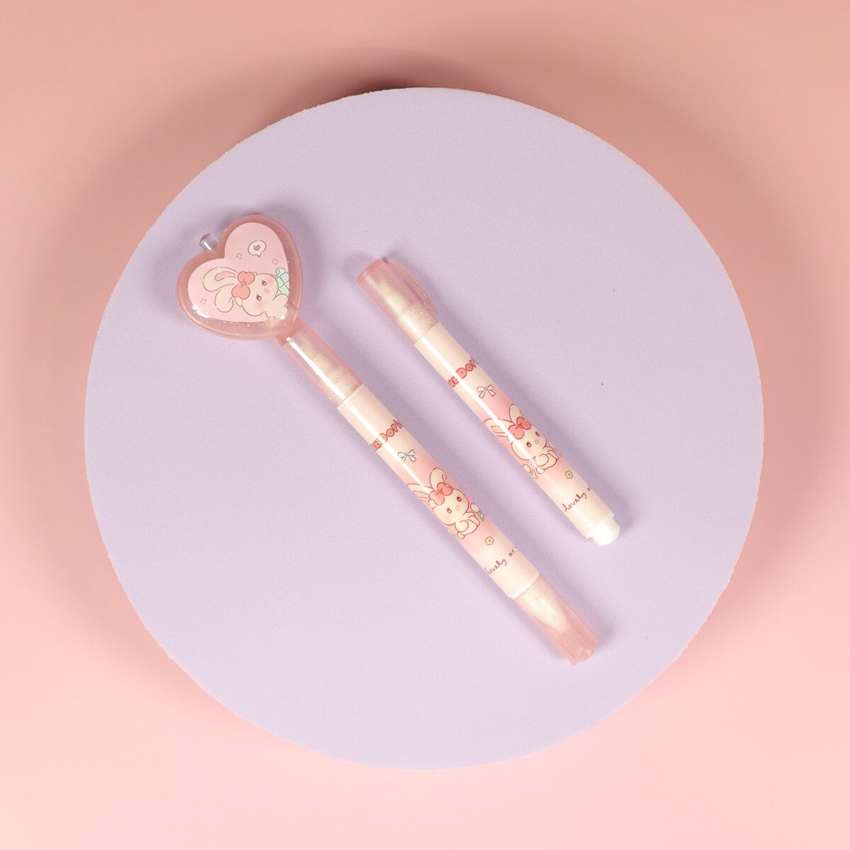 Pink Doris spionpenna 2-pack