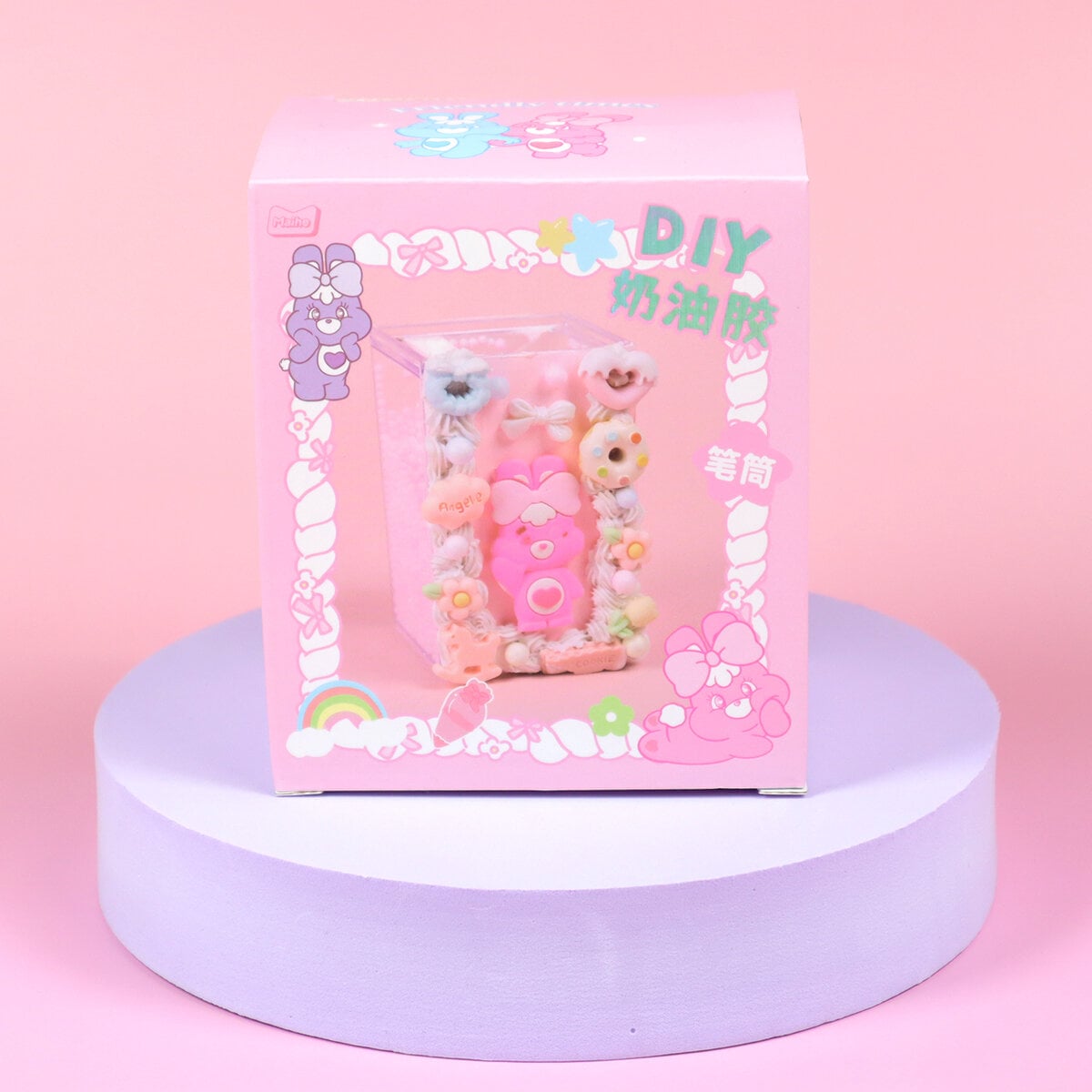 DIY pennställ med decoden bunny