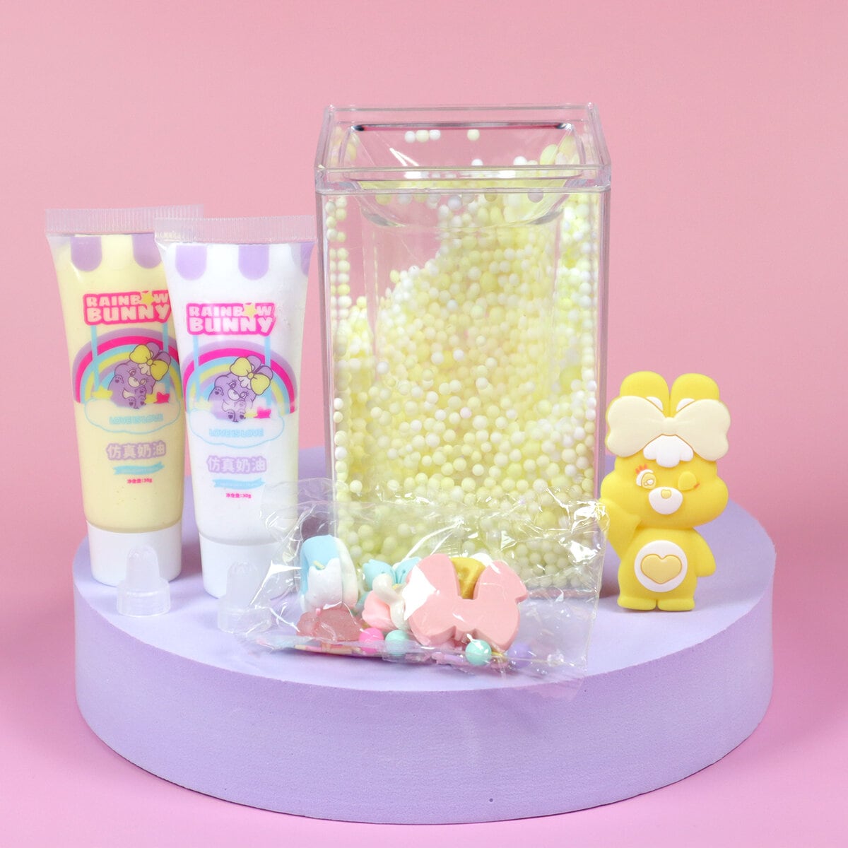 DIY pennställ med decoden bunny