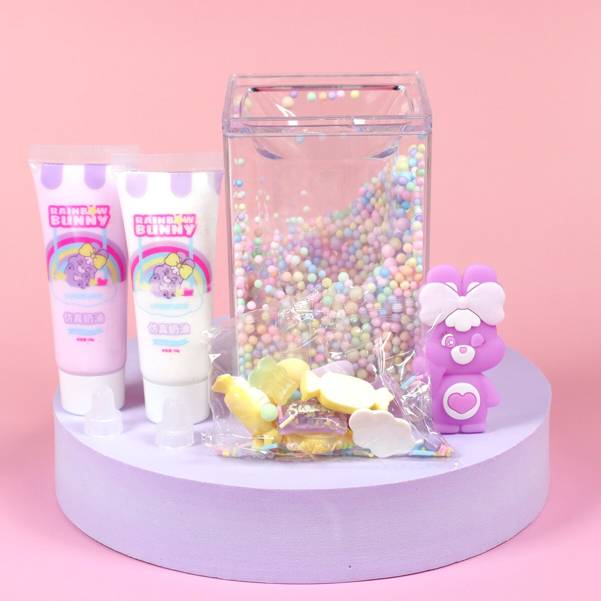 DIY pennställ med decoden bunny
