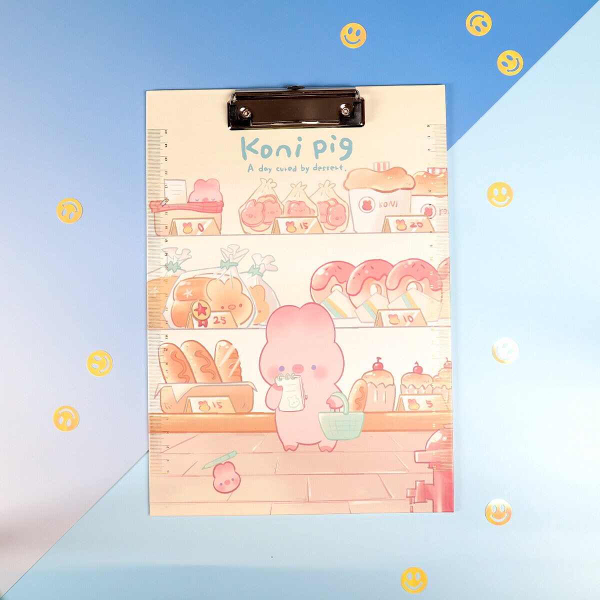 Clipboard Koni Pig