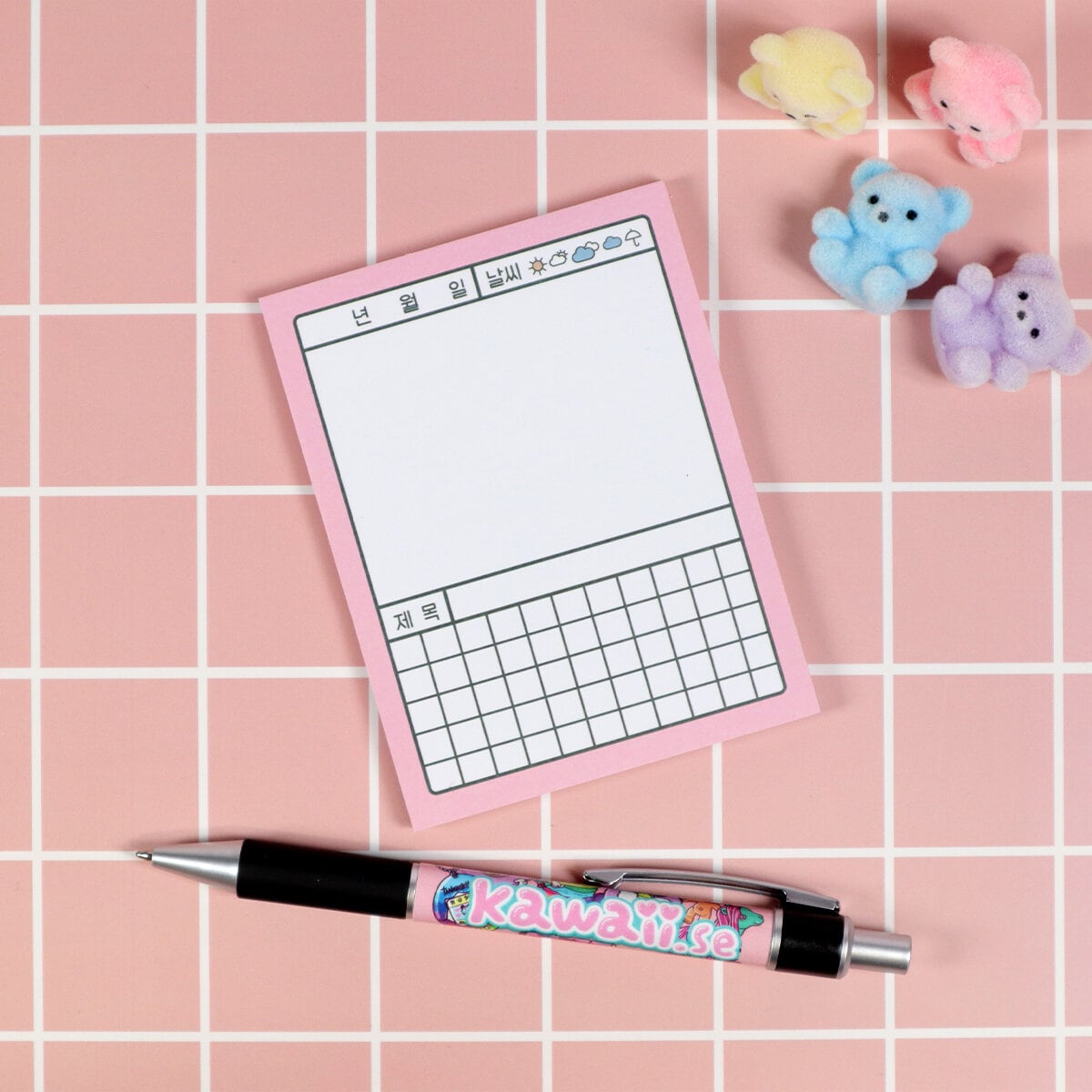 Memoblad - planner