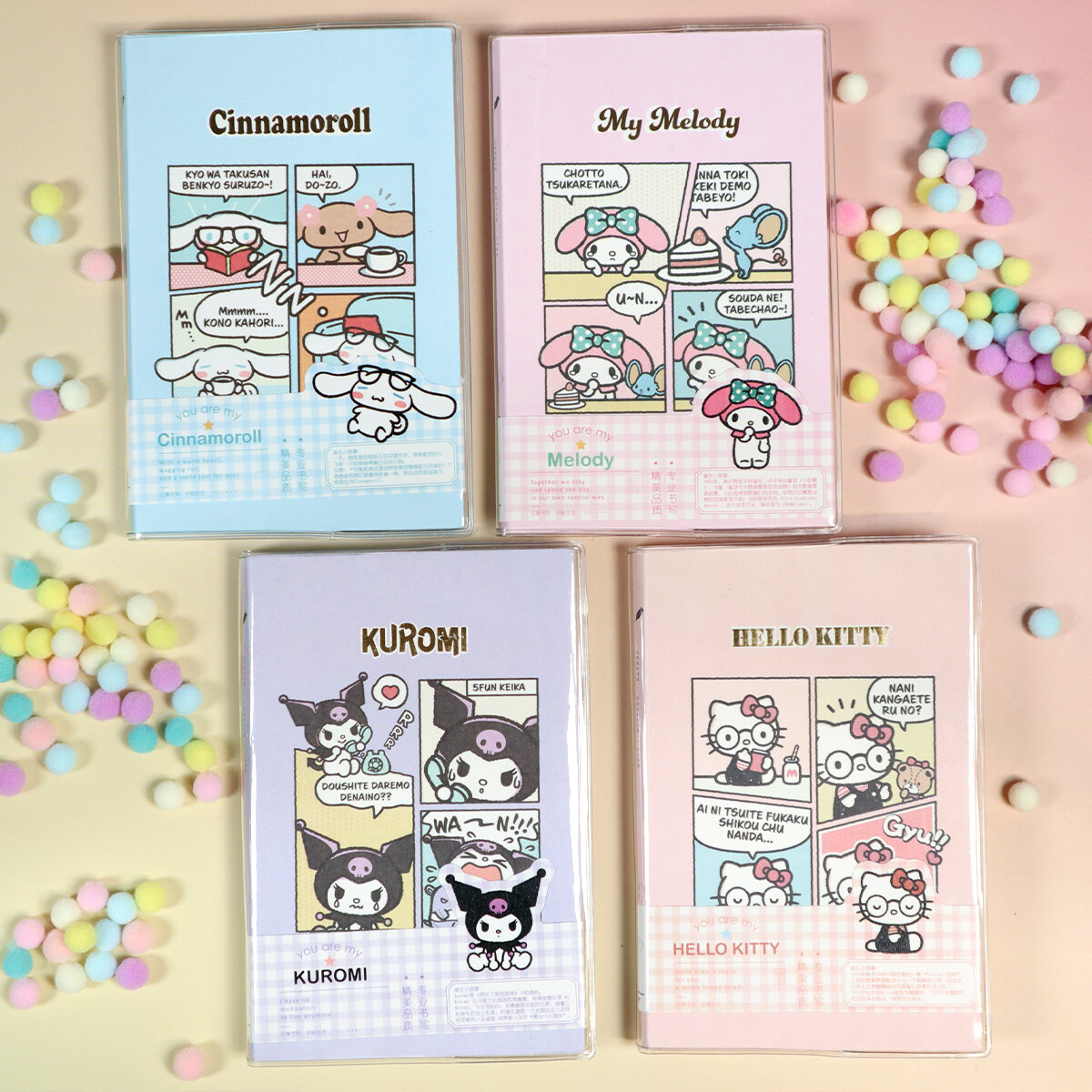 Sanrio comics anteckningsbok