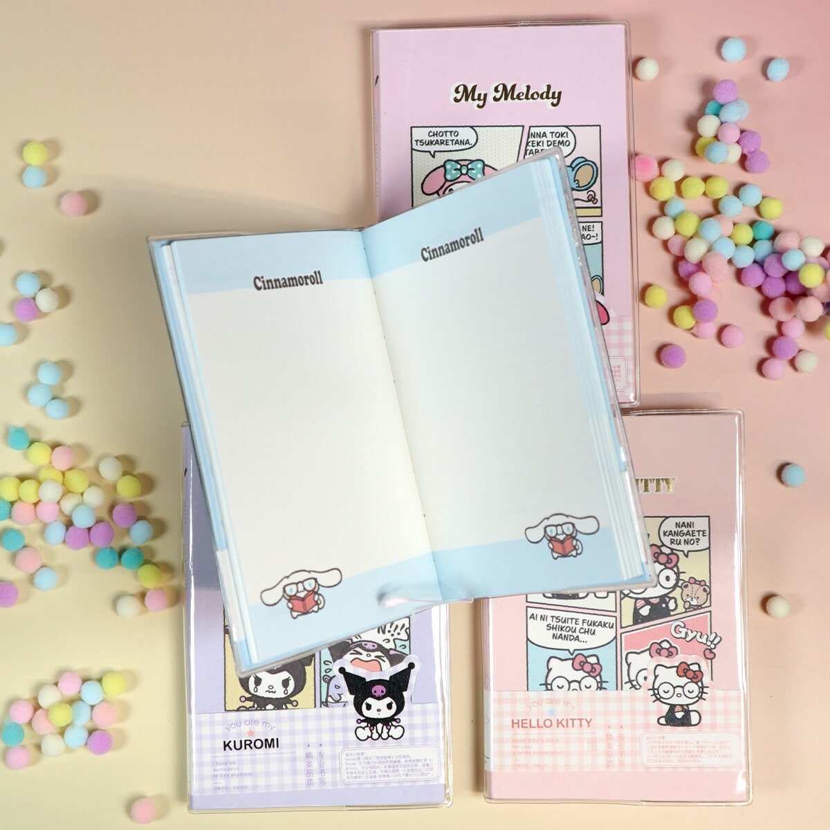 Sanrio comics anteckningsbok