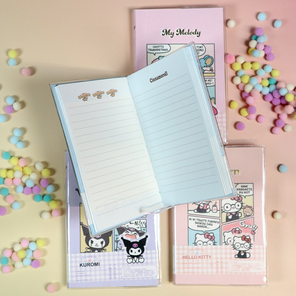 Sanrio comics anteckningsbok