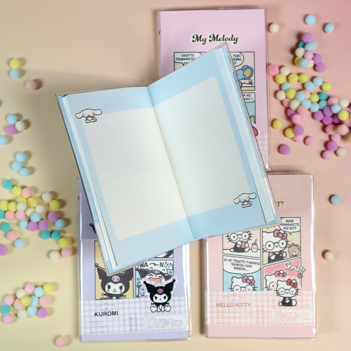 Sanrio comics anteckningsbok