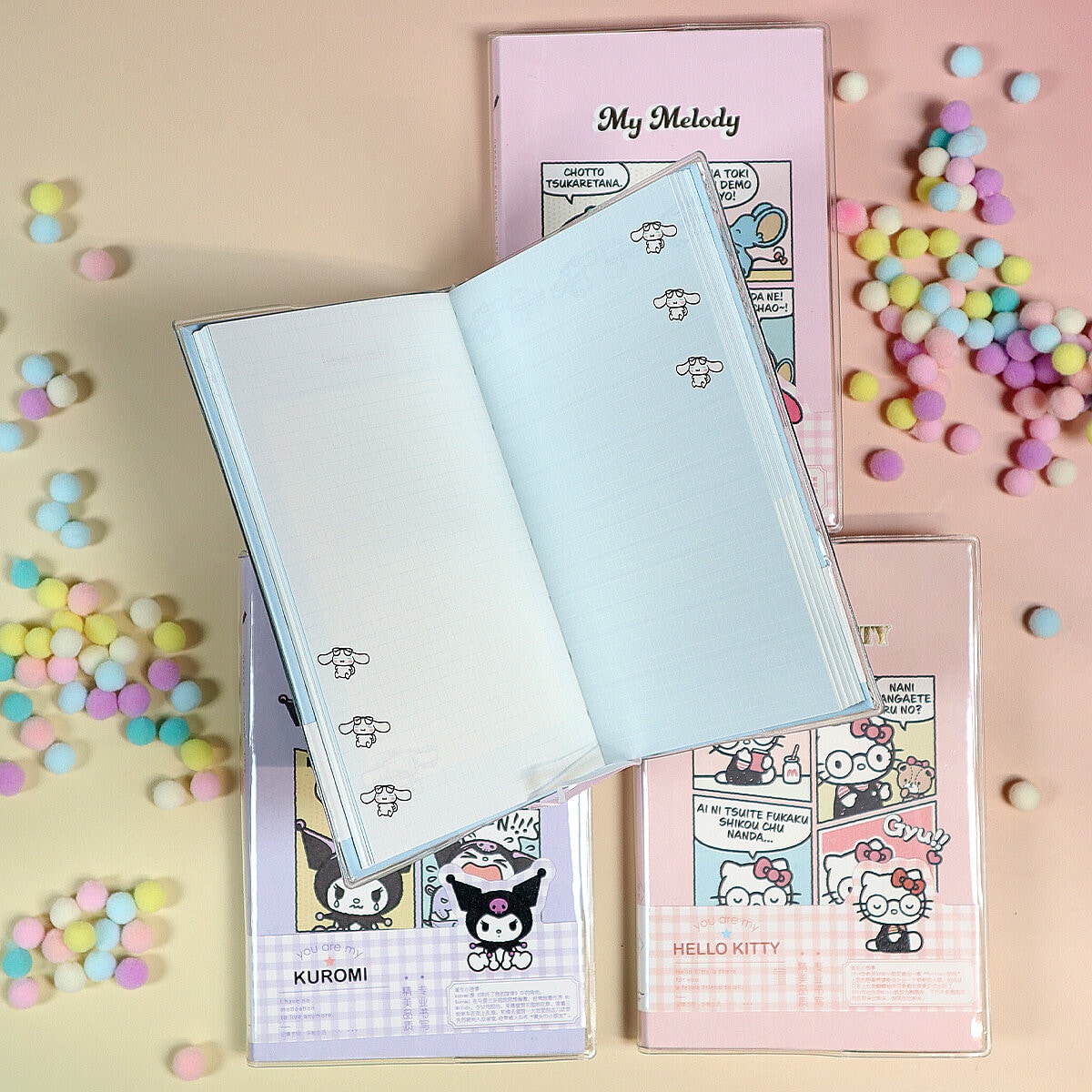 Sanrio comics anteckningsbok