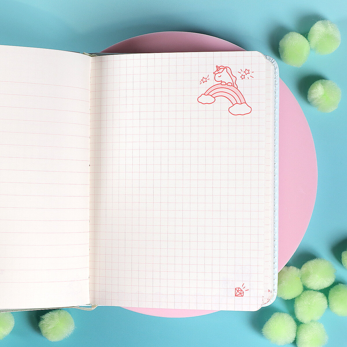 Anteckningsbok bubble tea-squishy 