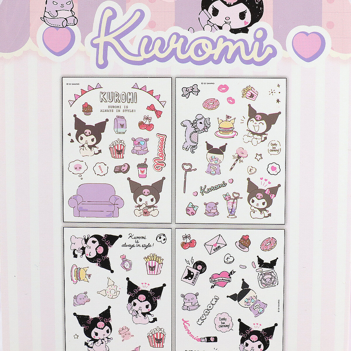 Sanrio stickersark (86509)