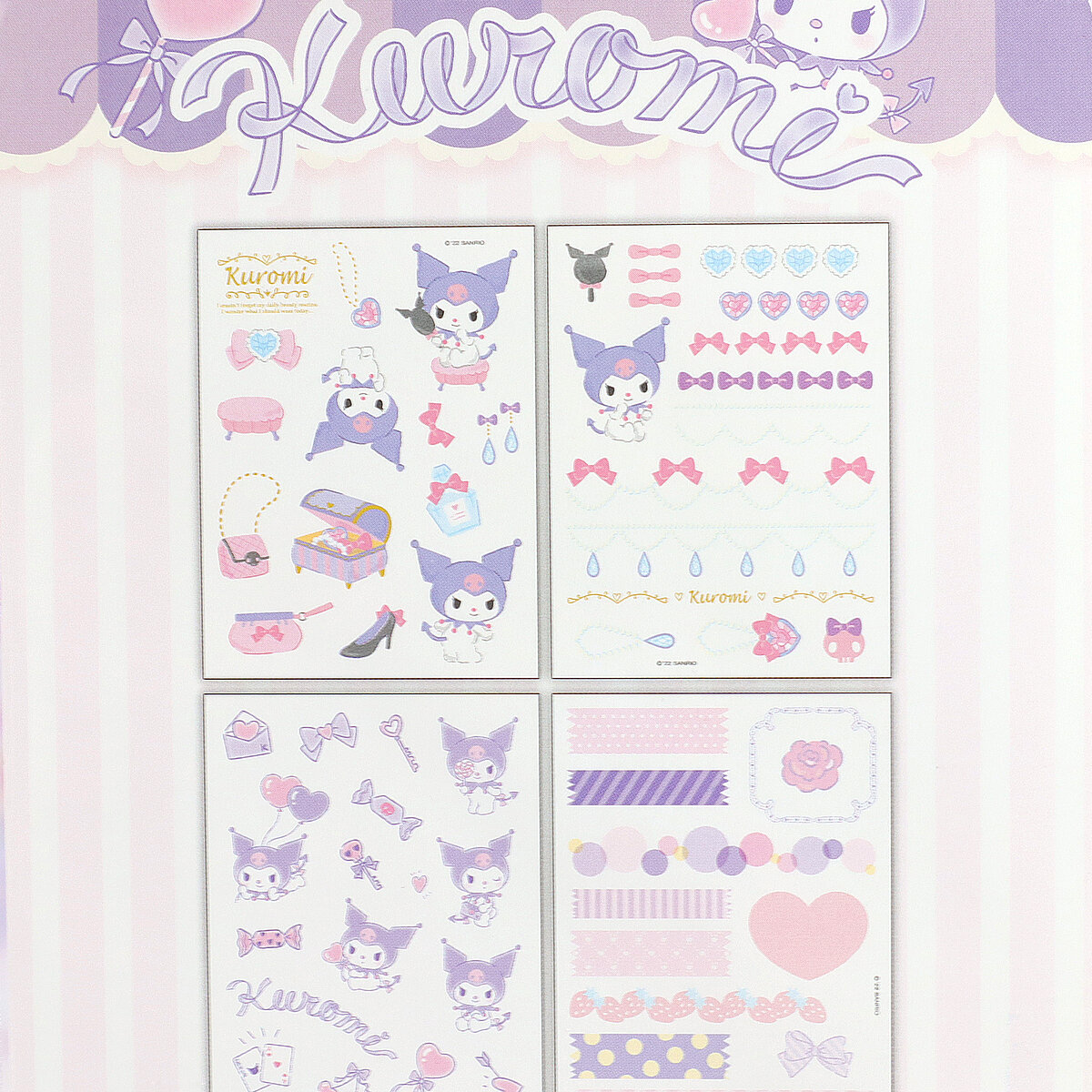 Sanrio stickersark (86509)