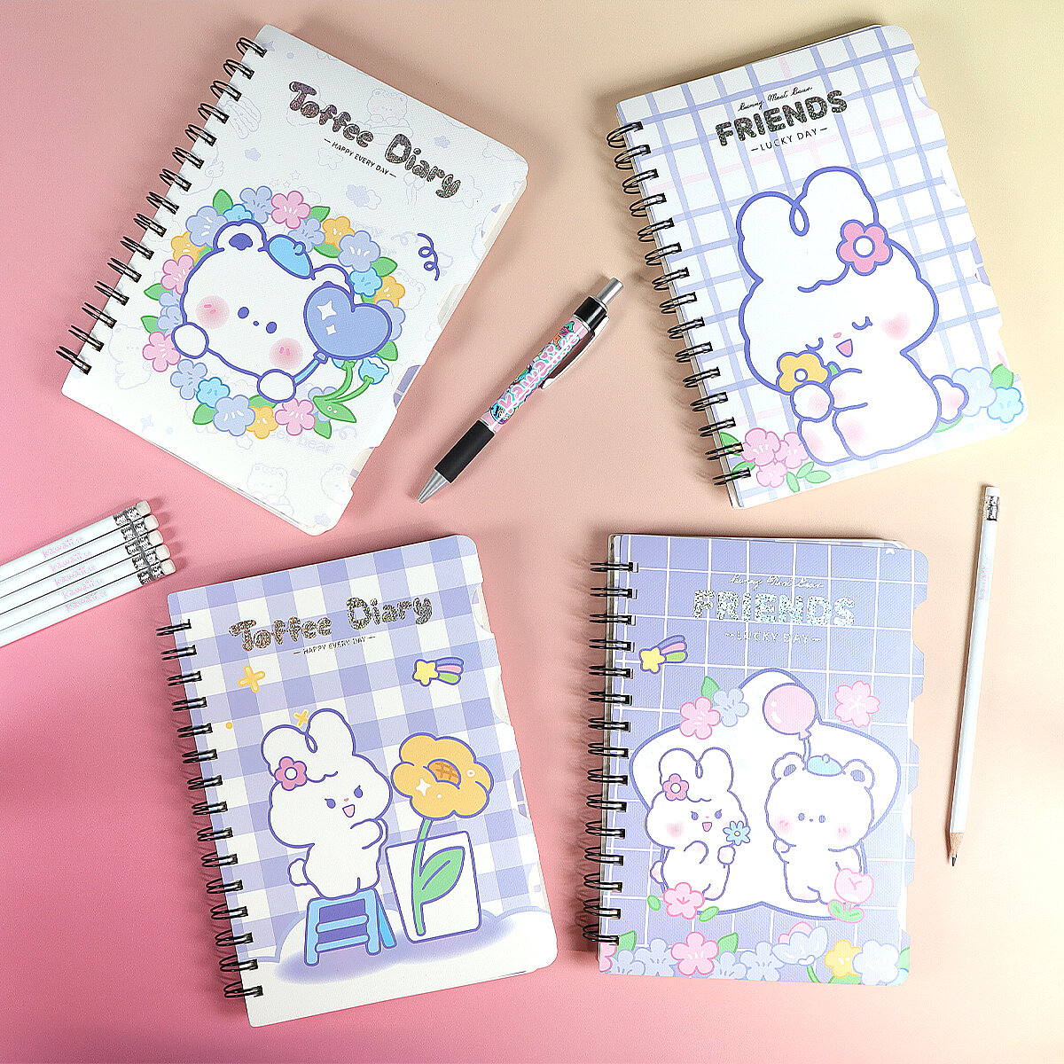 Toffee Diary anteckningsbok A5