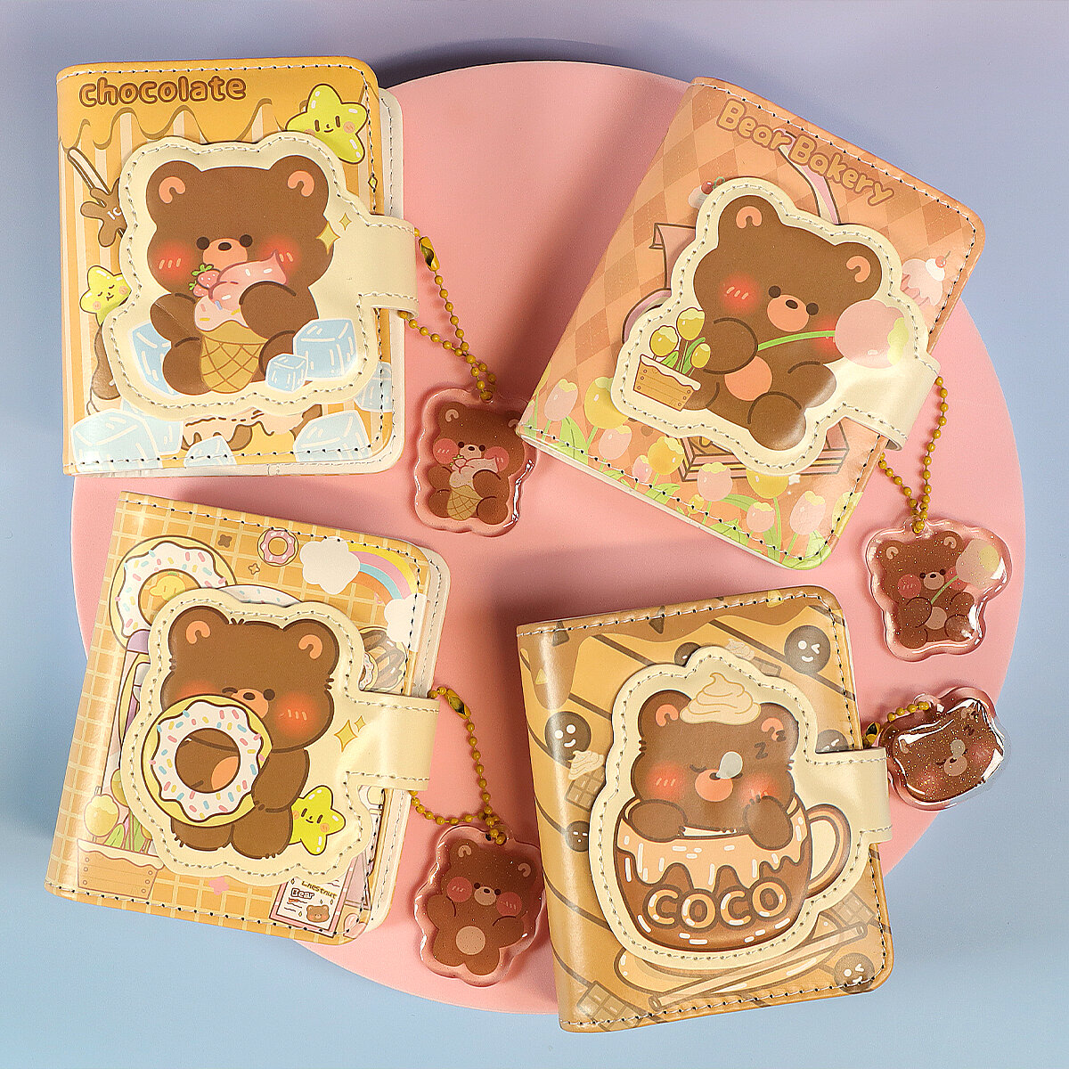 Bear Bakery mini-anteckningsbok