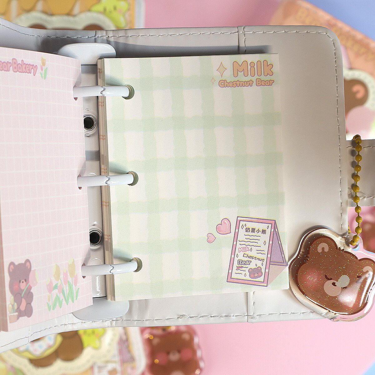 Bear Bakery mini-anteckningsbok