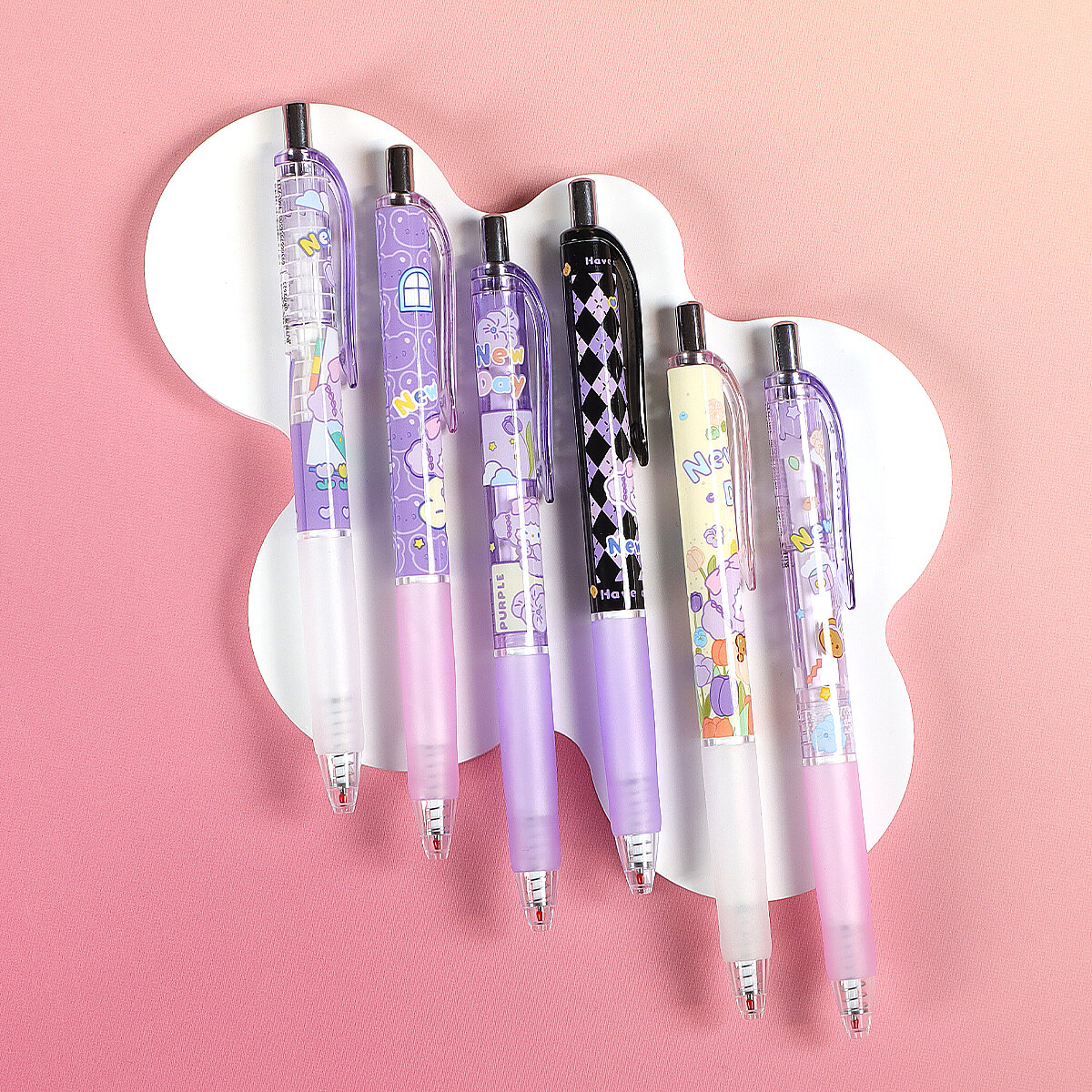 Taro Bunny pennor 6-pack (7111)