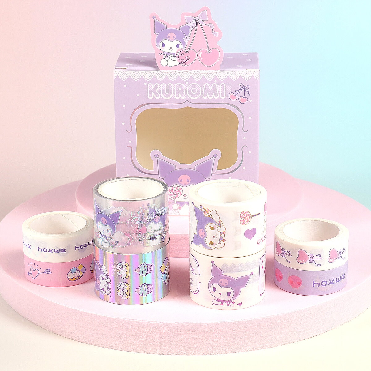 Sanrio-tejp 8-pack