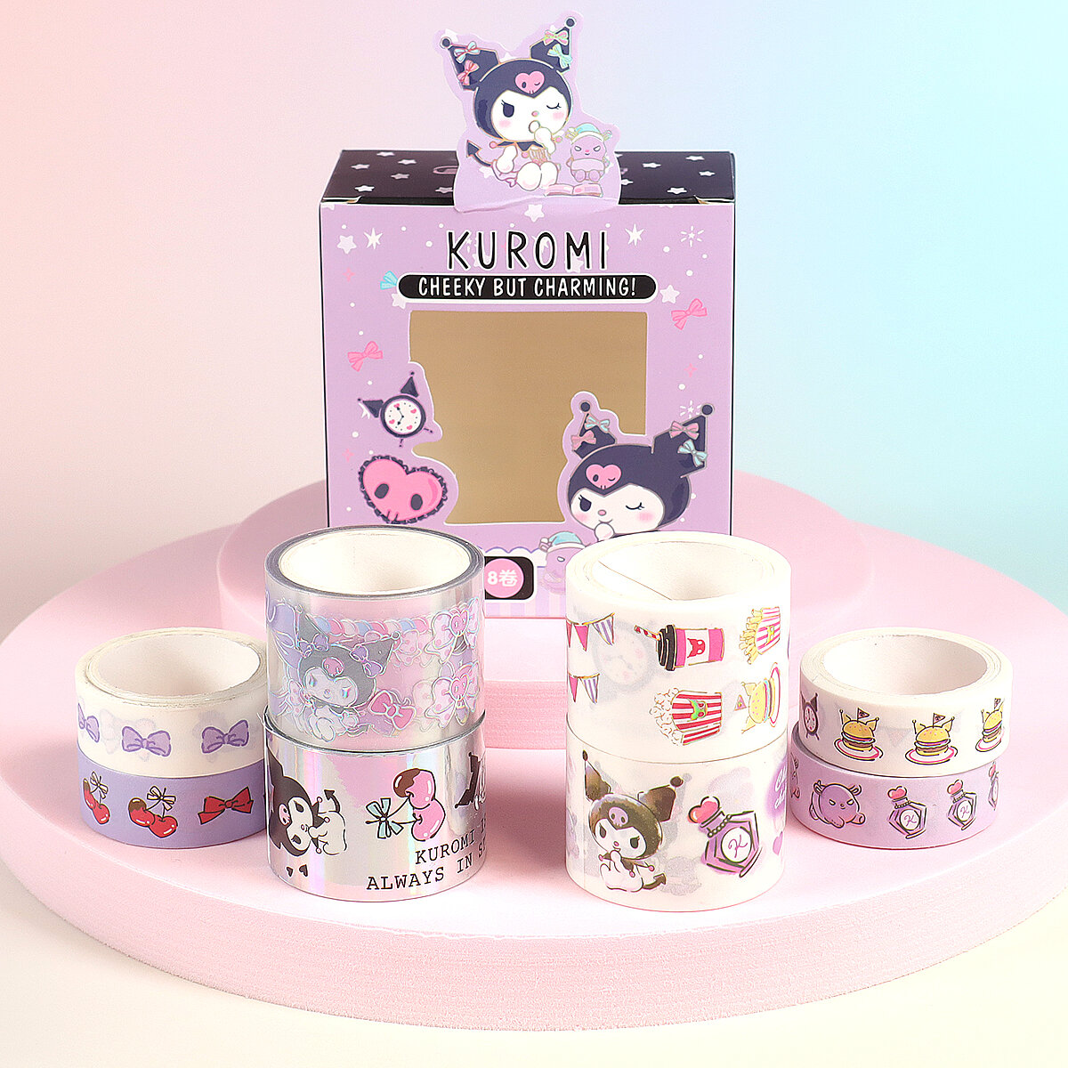 Sanrio-tejp 8-pack