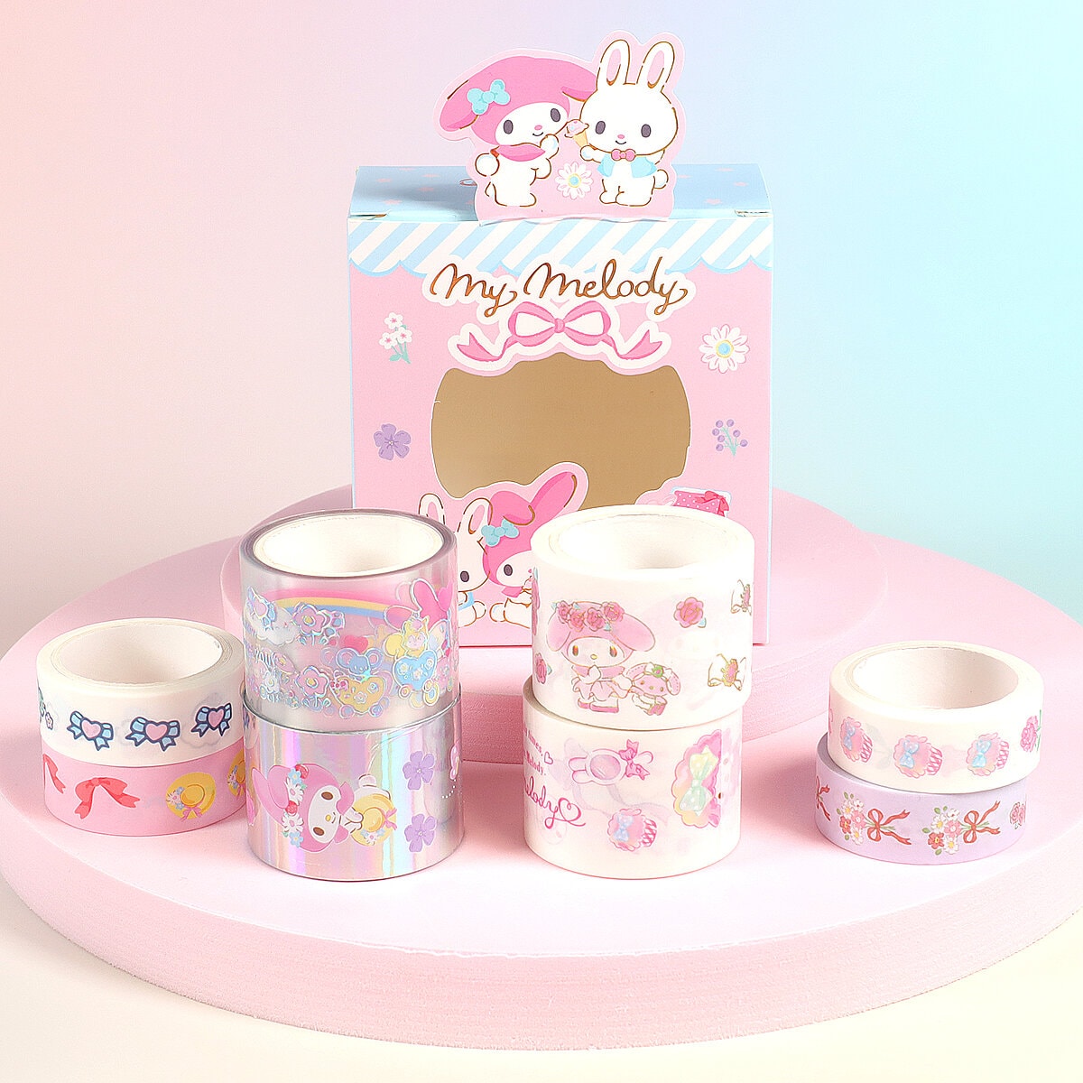 Sanrio-tejp 8-pack