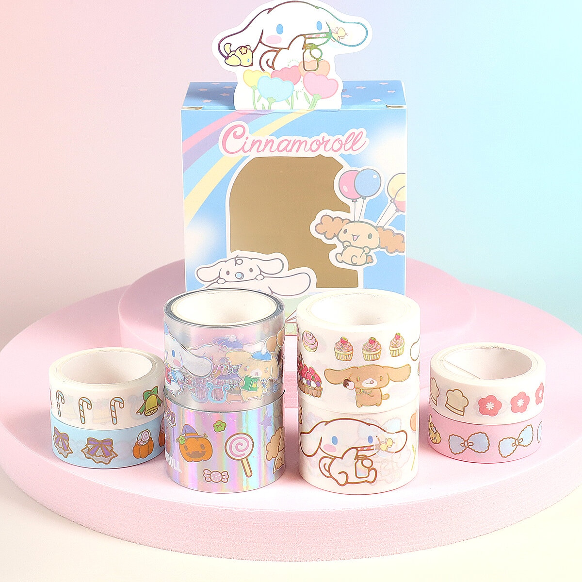 Sanrio-tejp 8-pack