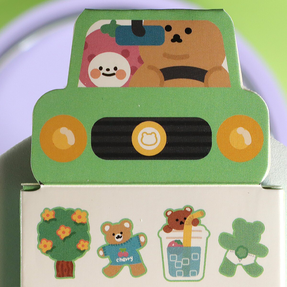Lösa stickers - Cool summer animals