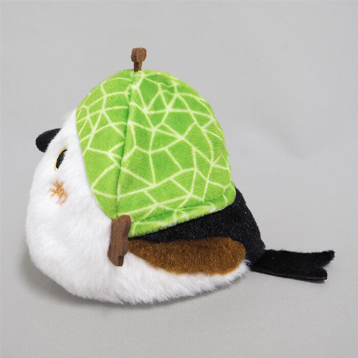 Plushie, melon-zebrafink