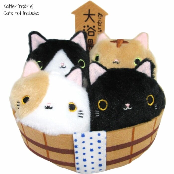 Mjuk spa-tunna för plushies