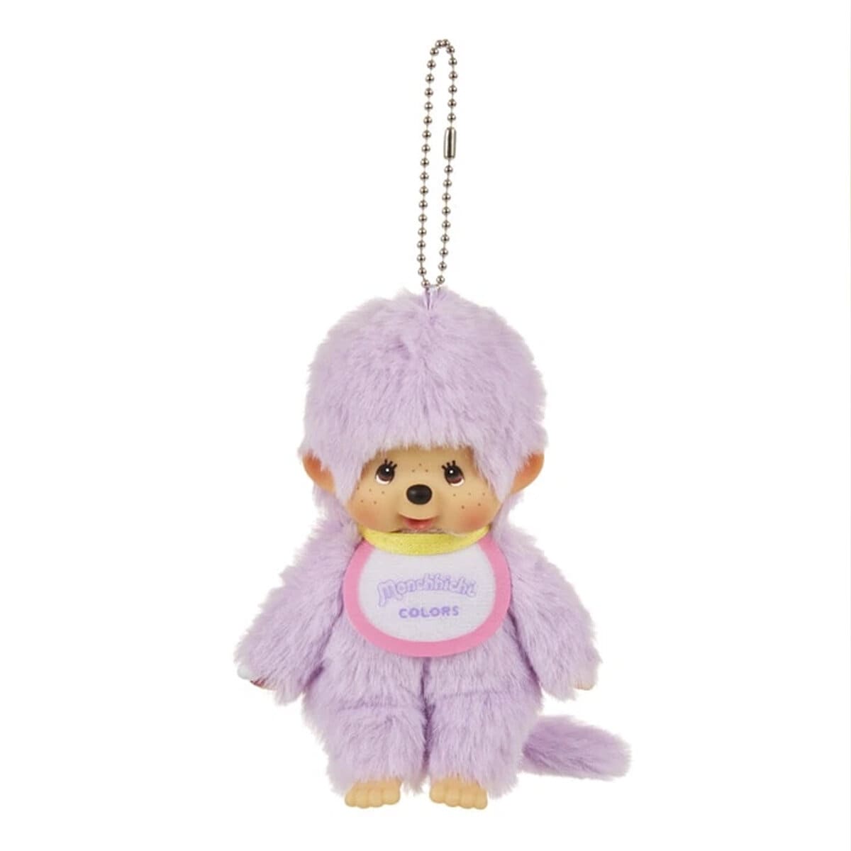 Monchhichi COLORS Purple Bag Charm