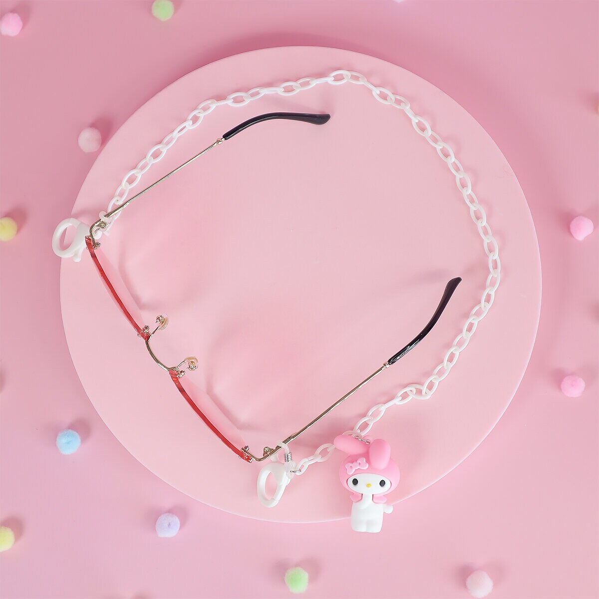 My Melody glasses chain