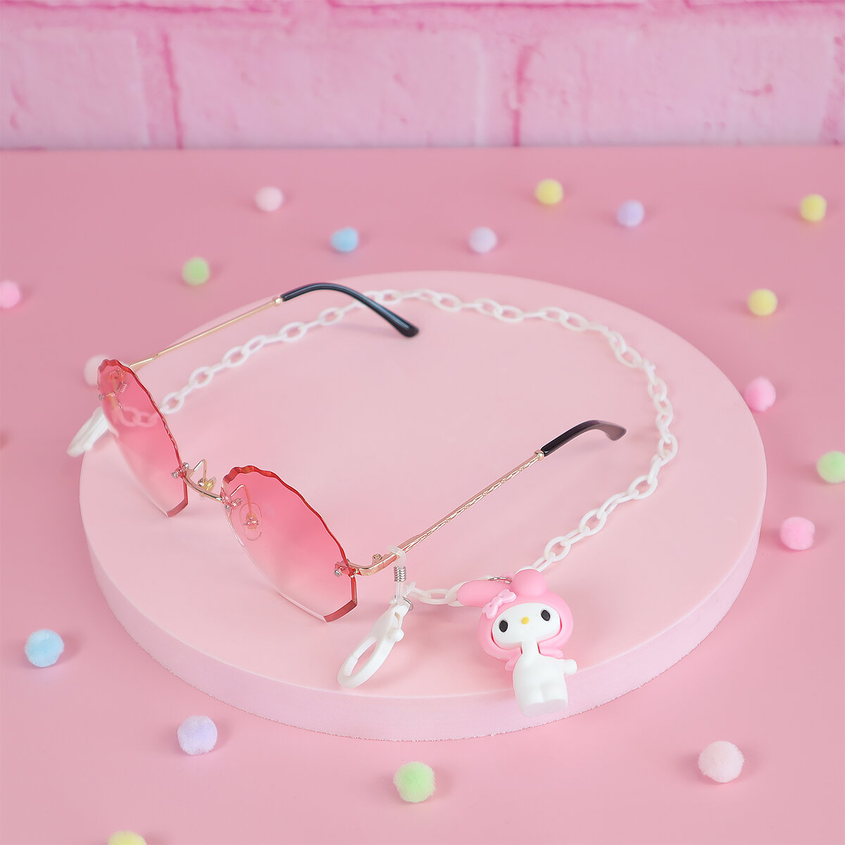 My Melody glasses chain