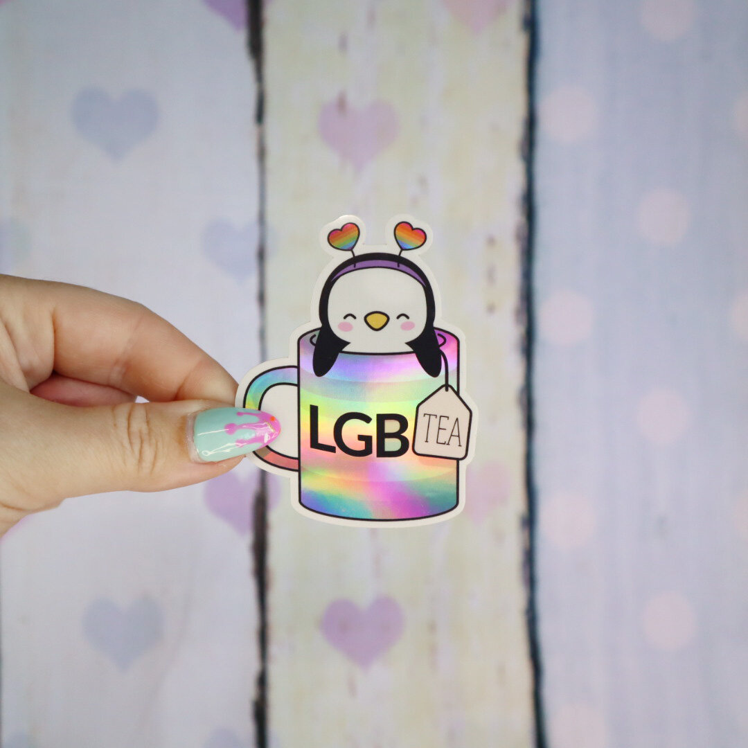 Sticker - Pingvin LGBTea