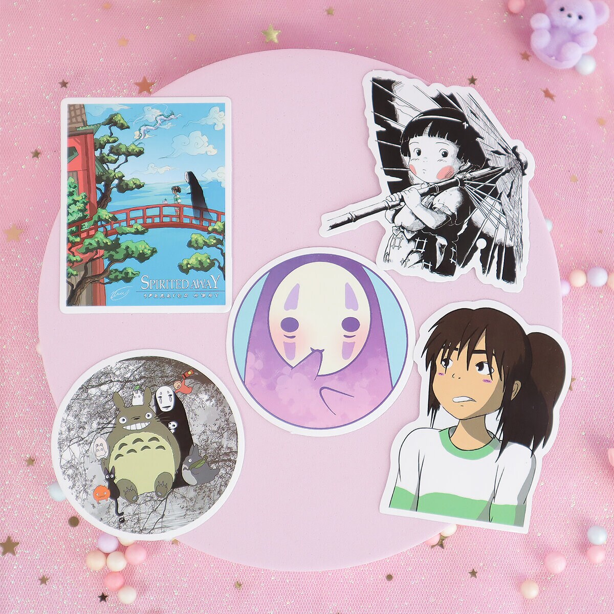 5-pack stickers Spirited Away no 2