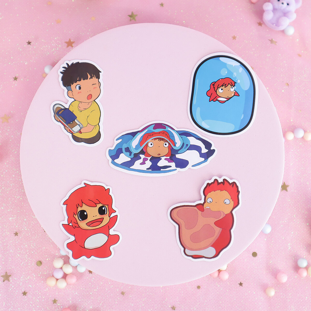 5-pack stickers Ponyo no 4