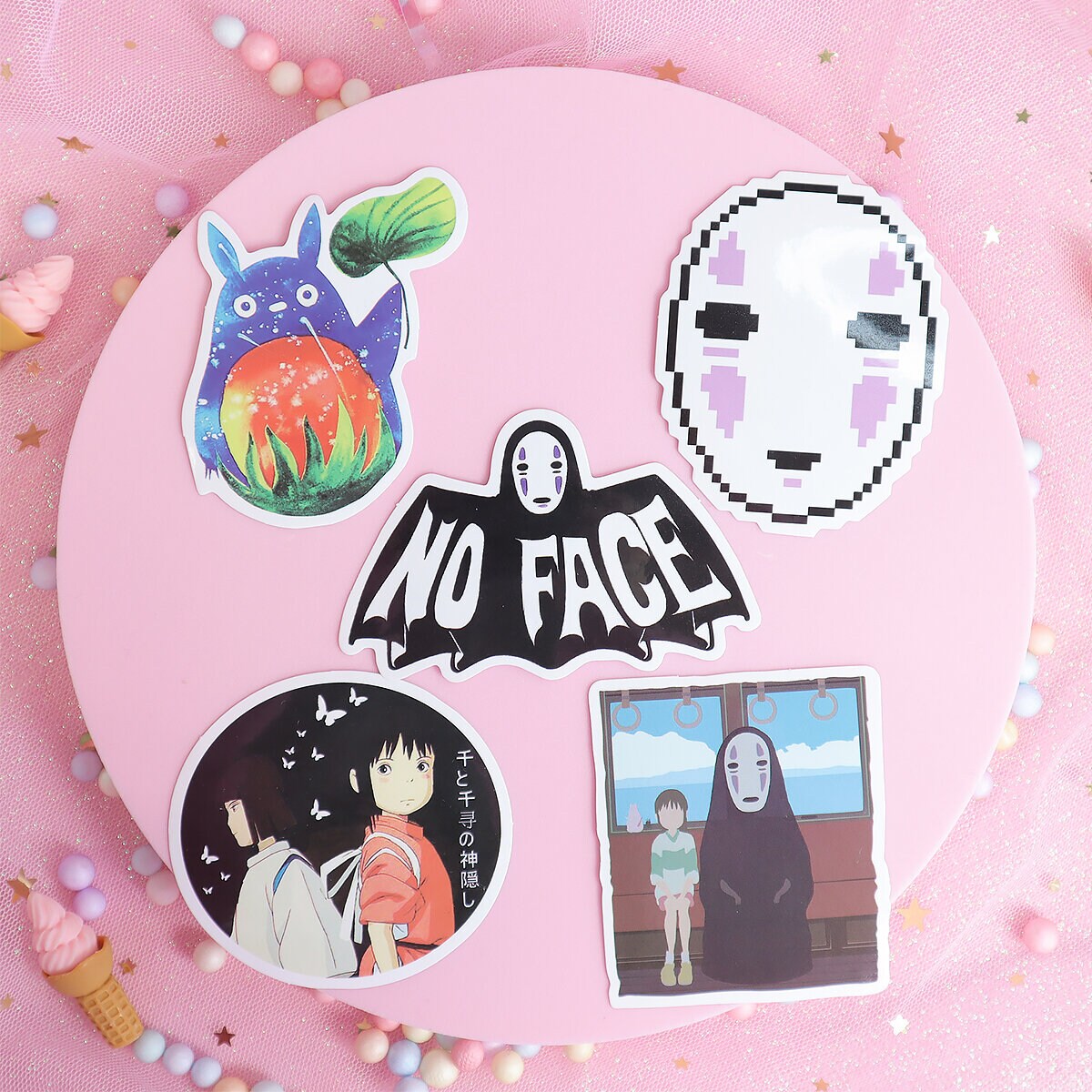 5-pack stickers Spirited Away no 3