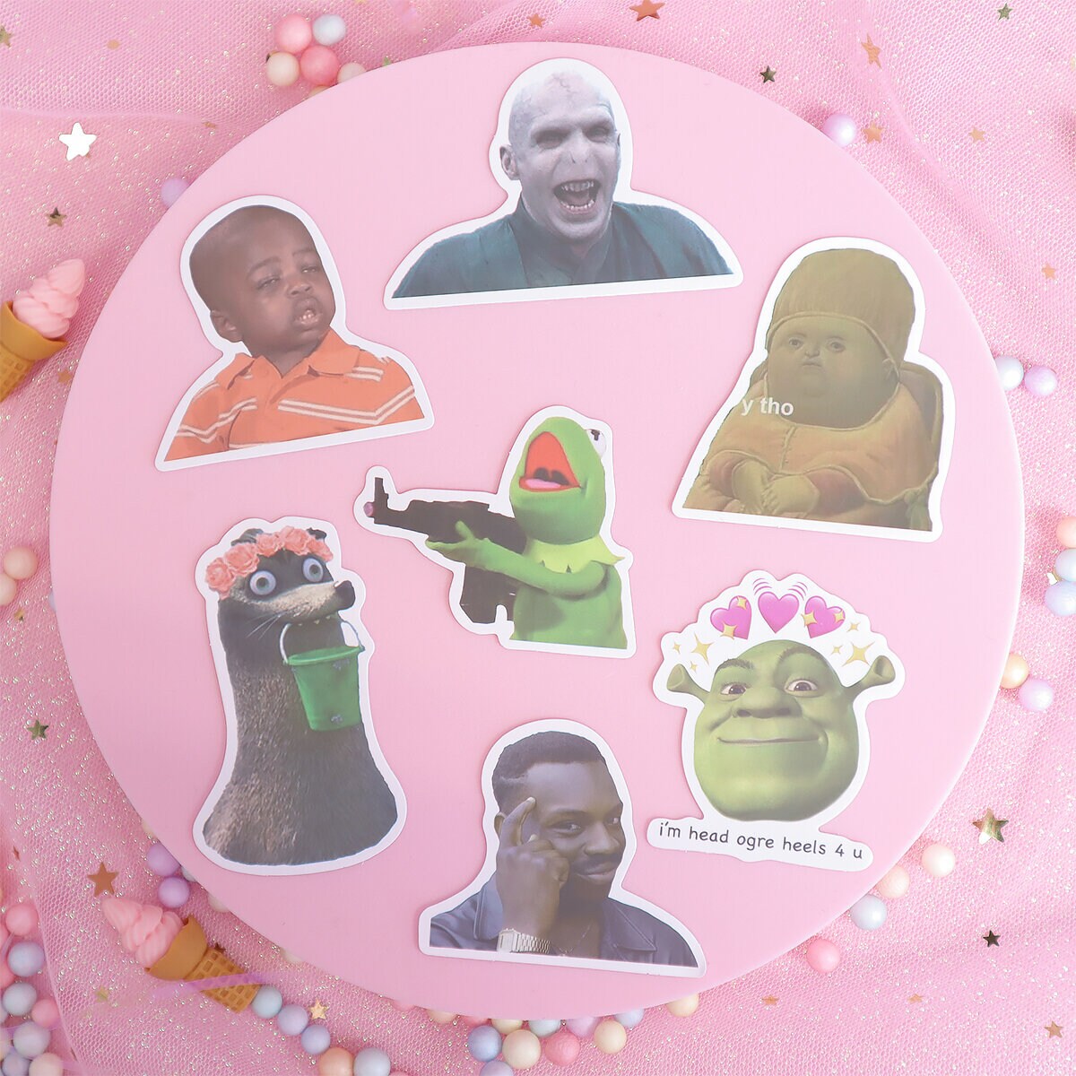 7-pack stickers memes no 2