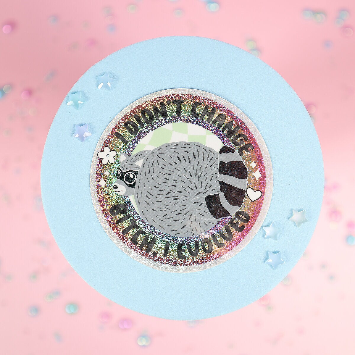 Stor sticker - Bitch I evolved