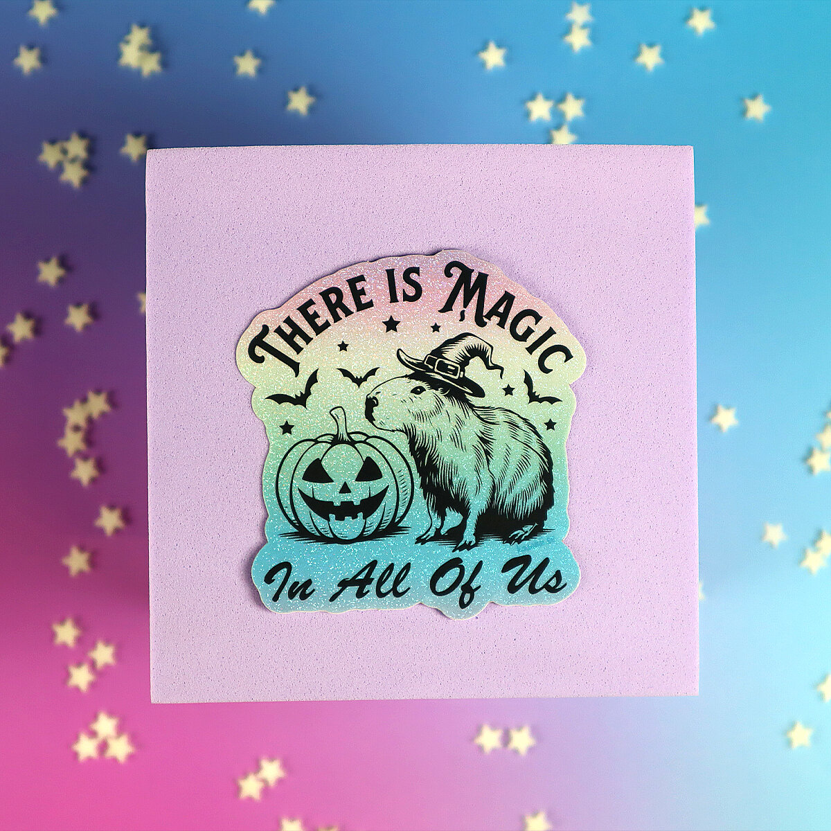 Stor sticker - There is magic
