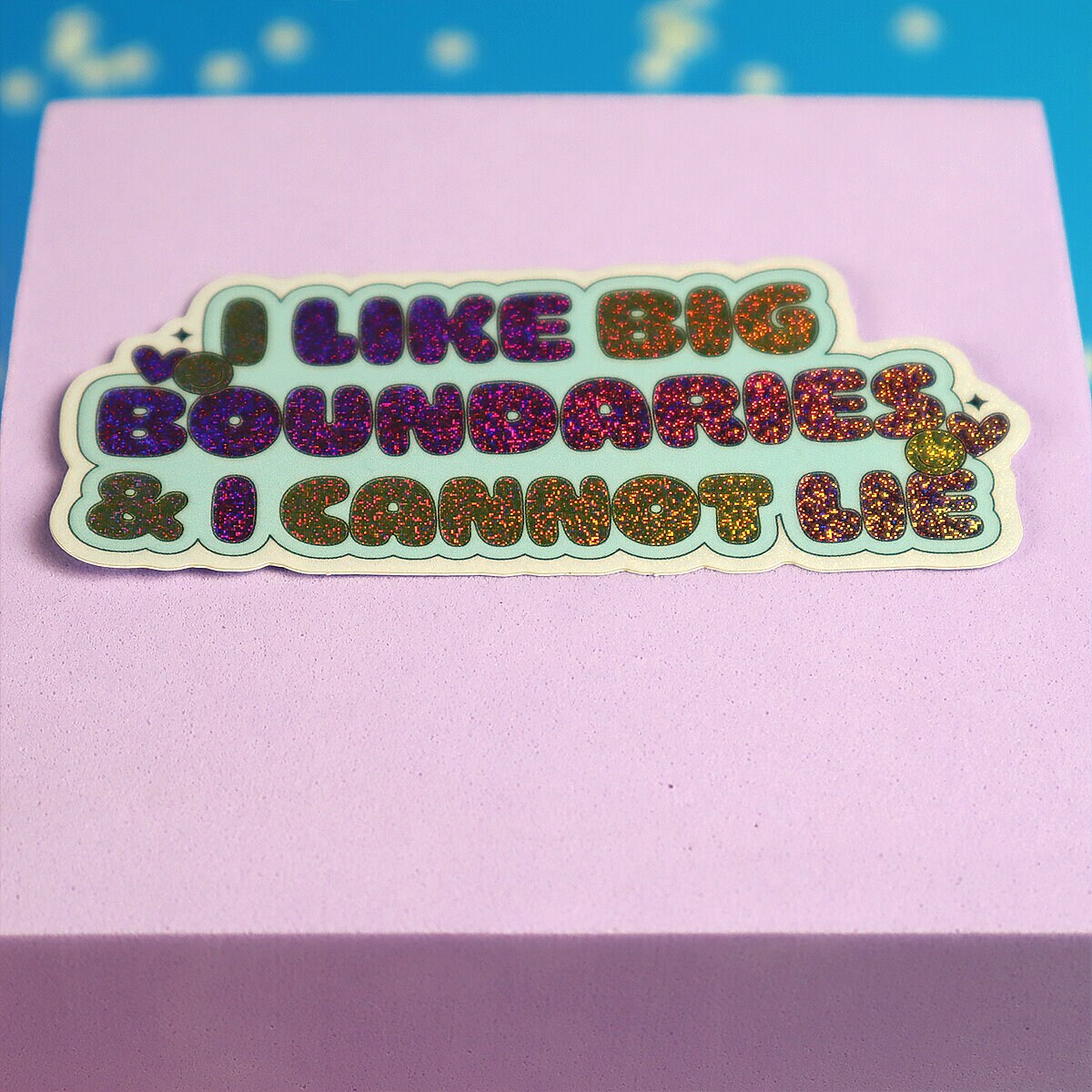 Stor sticker - Big boundaries