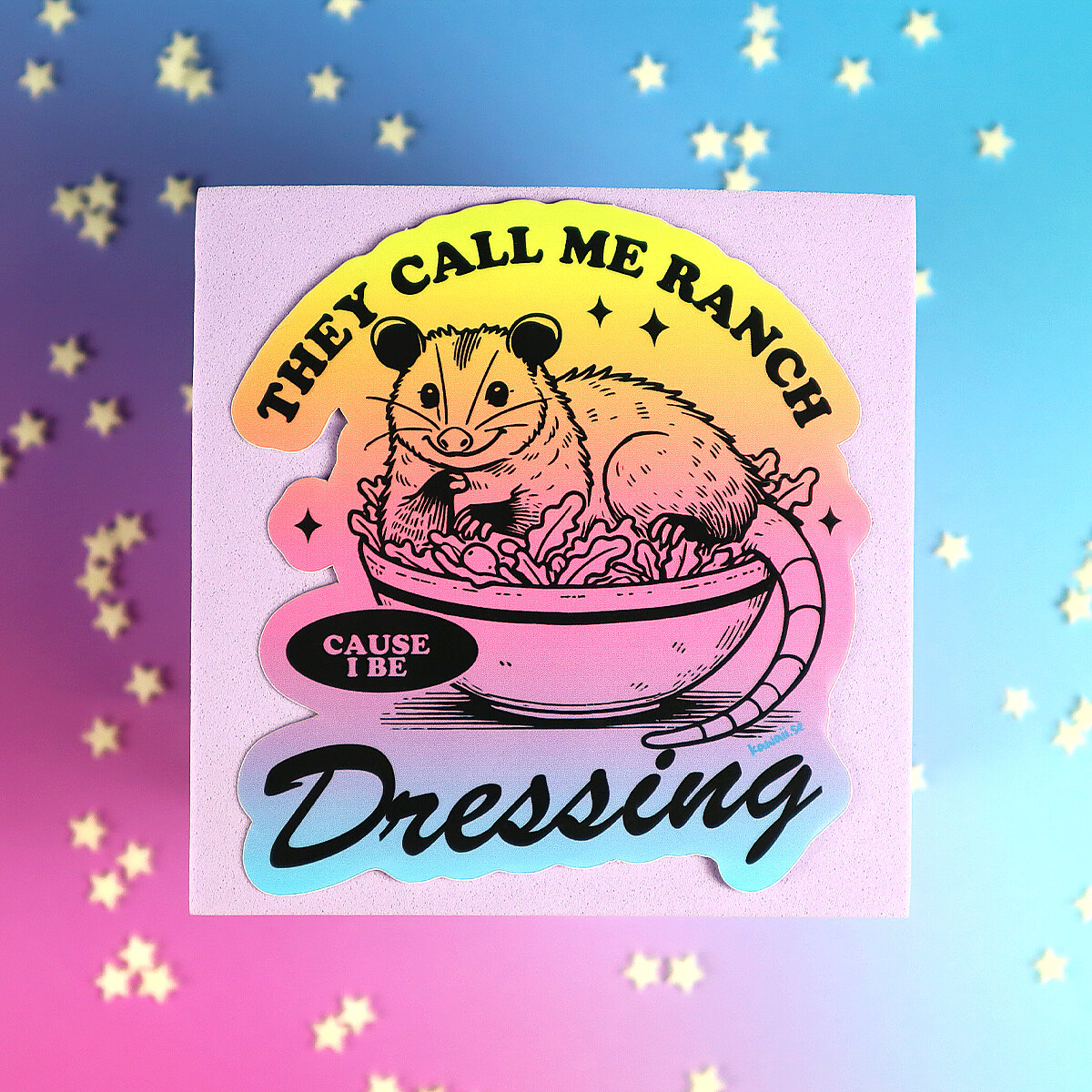 Stor sticker - They call me ranch
