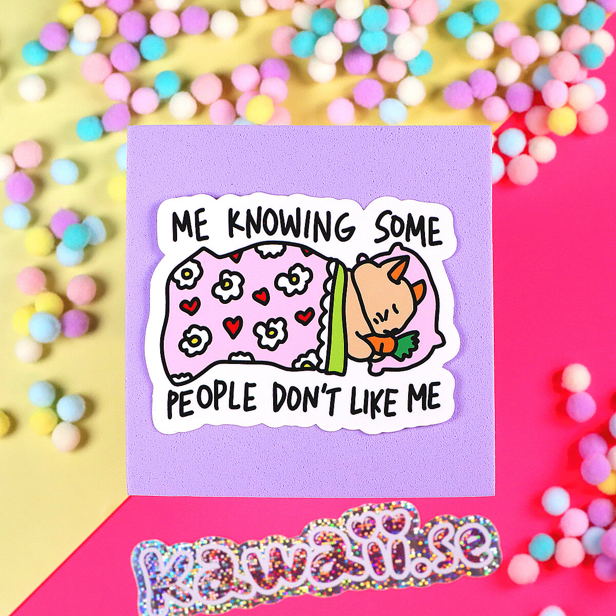 Stor Sticker - Some people don´t like me