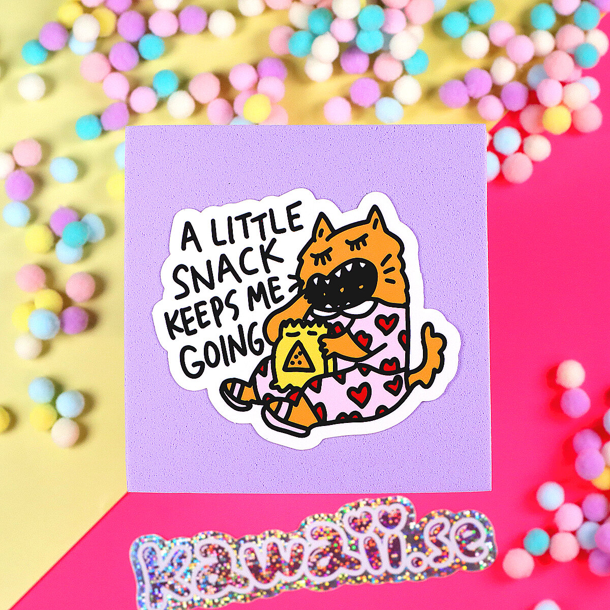 Stor Sticker - A little snack