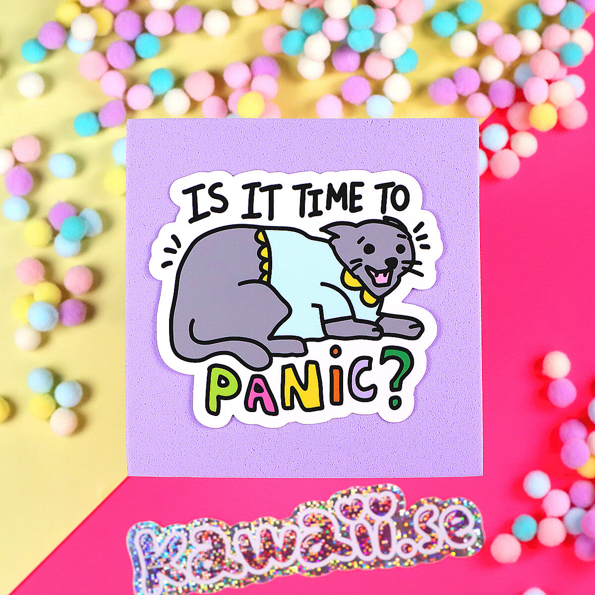 Stor Sticker - Time to panic?