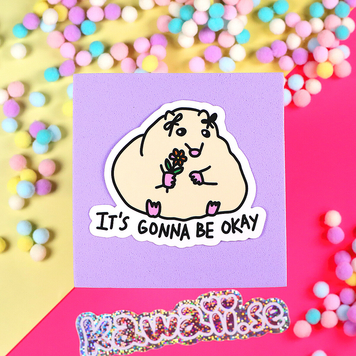 Stor Sticker - It´s gonna be okay