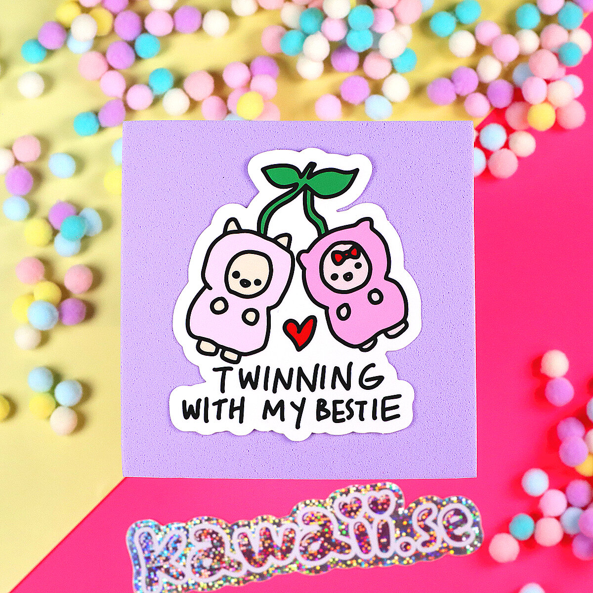Stor Sticker - Twinning with my bestie