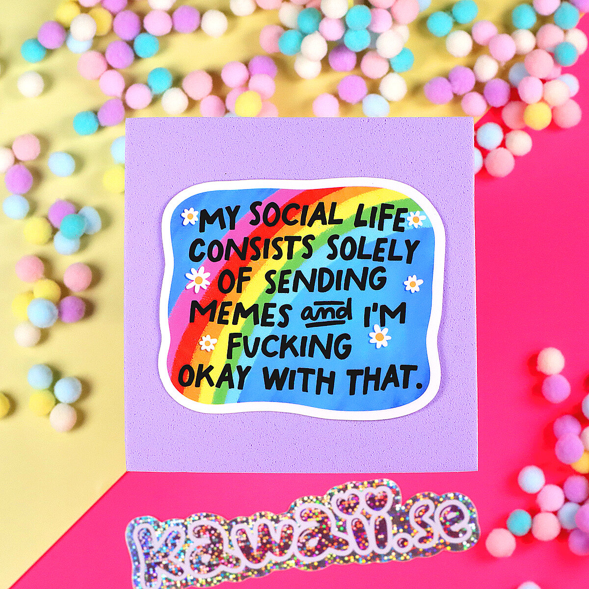 Stor Sticker - My social life