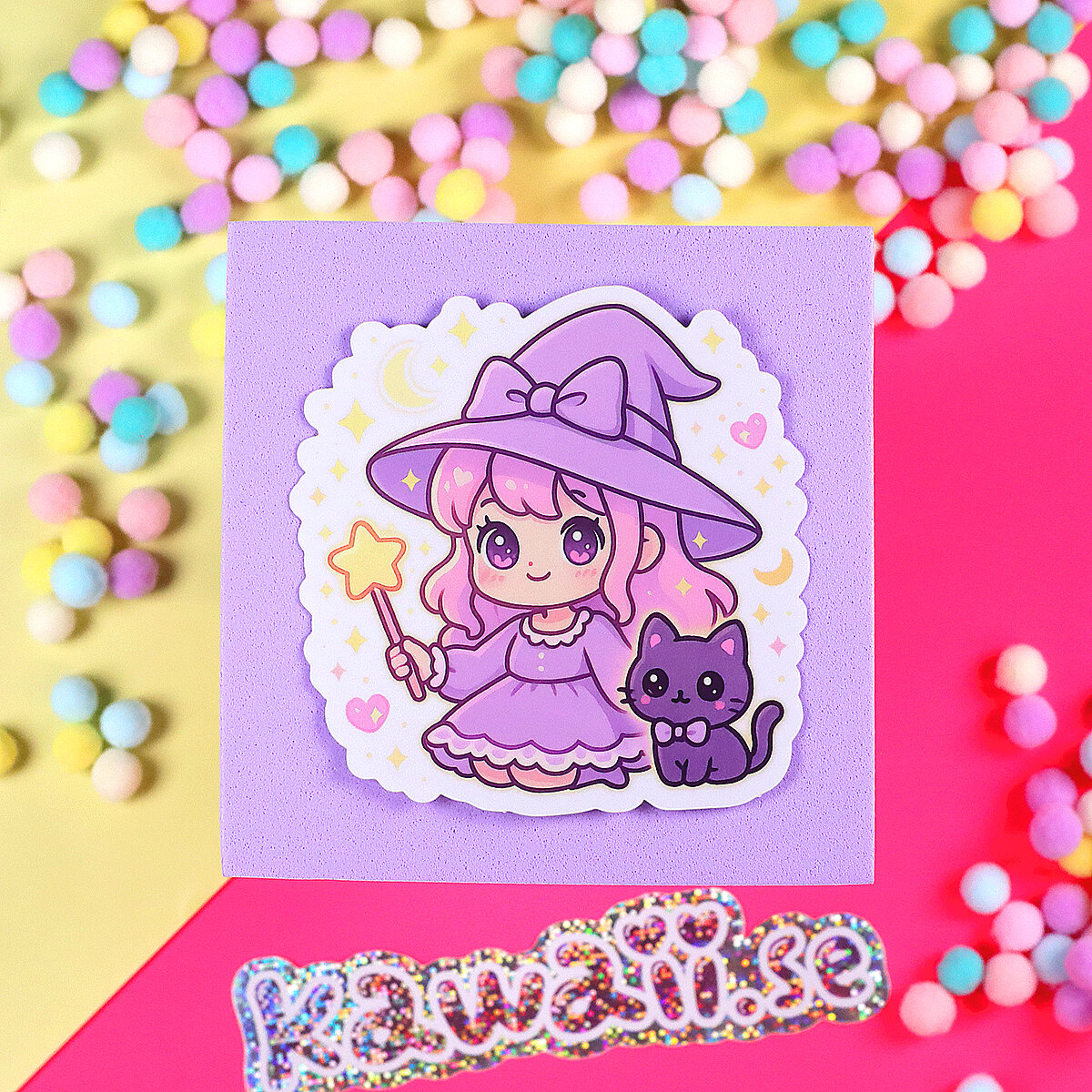 Stor Sticker - Witch era