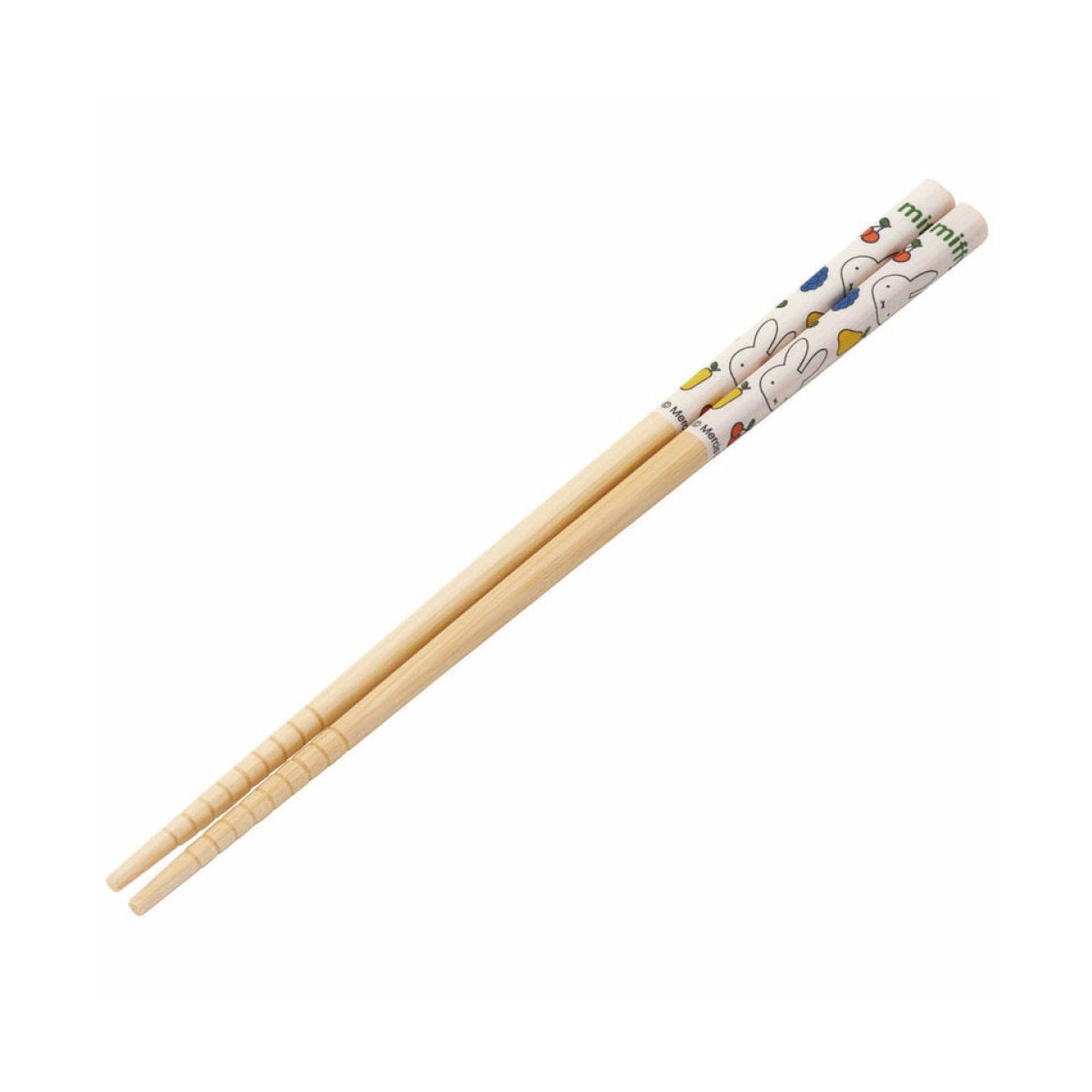 Ätpinnar i bambu - Miffy Fruits 21 cm