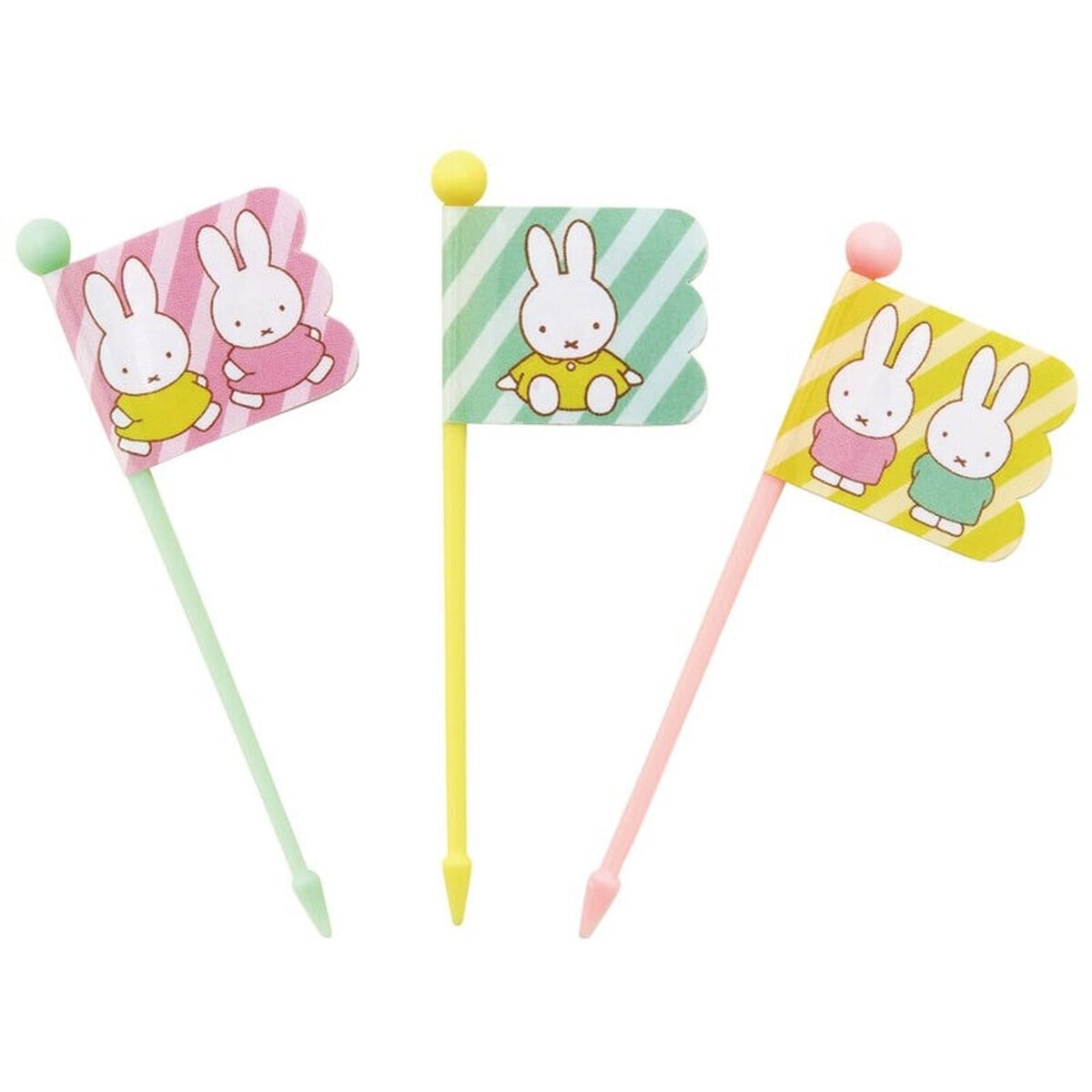 9-pack food picks - Miffy