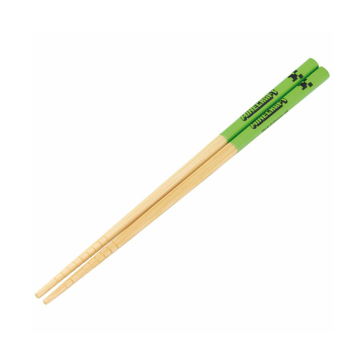 Ätpinnar i bambu - Minecraft Creeper 21 cm