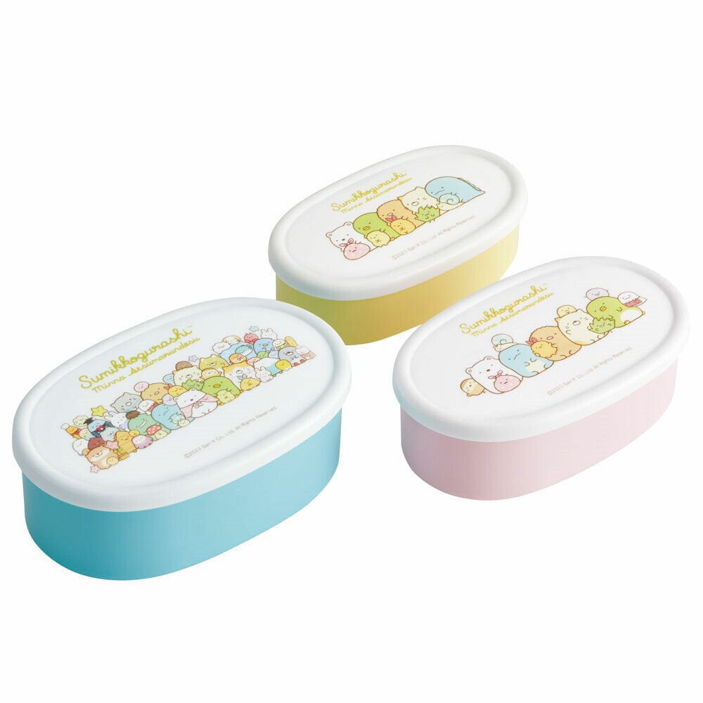 3-pack bentolådor, Sumikko Gurashi